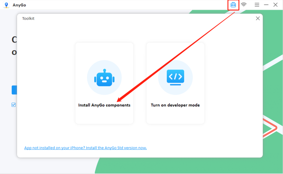 anygo install components