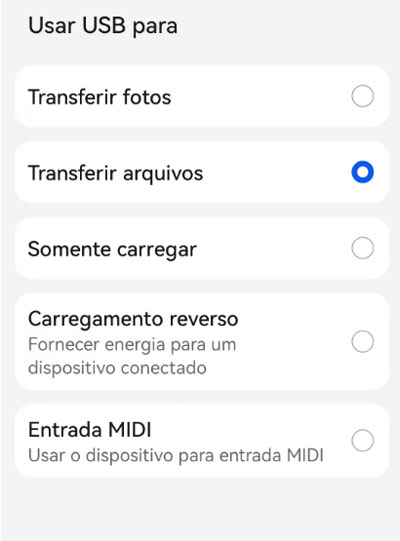 android painel de controle anygo