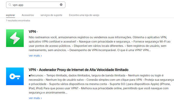 app store vpn