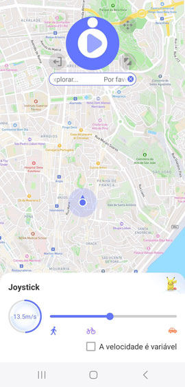 enter joystick mode android