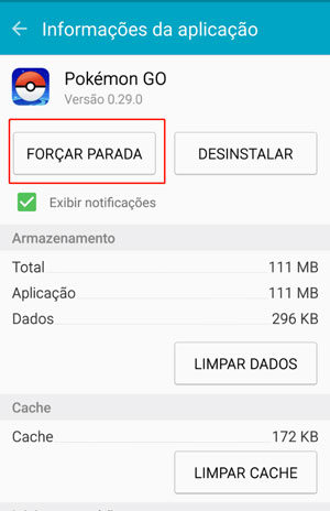 forcar parada pokemon go