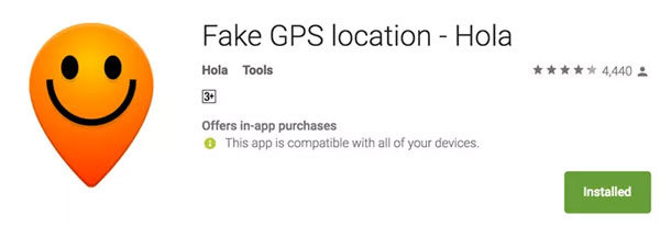 hola fake gps
