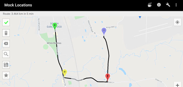 mock location operaao