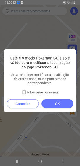 pogo mode AnyGO android