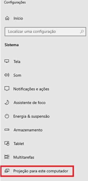 projecao para computador