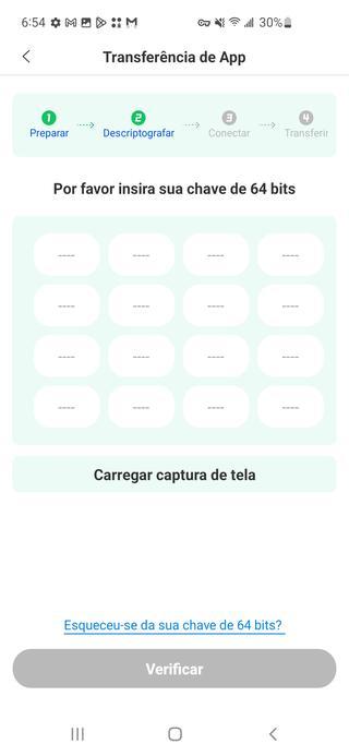 enter encryption key