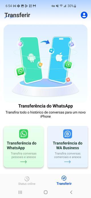 transfer whatsapp from android to iphone
